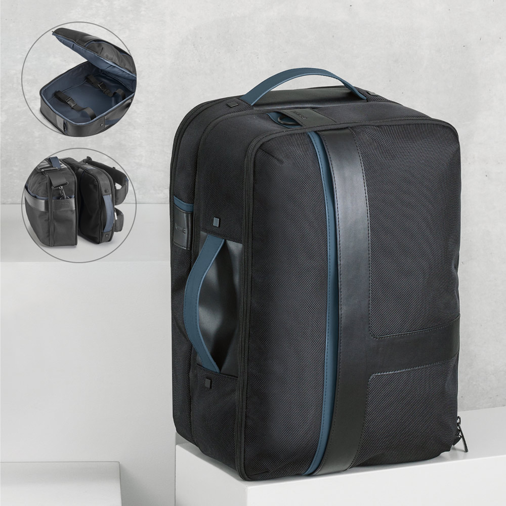 DYNAMIC BACKPACK I. Mochila 2 in 1 portátil (15'6'') em c. sintético 1680D (26 L)