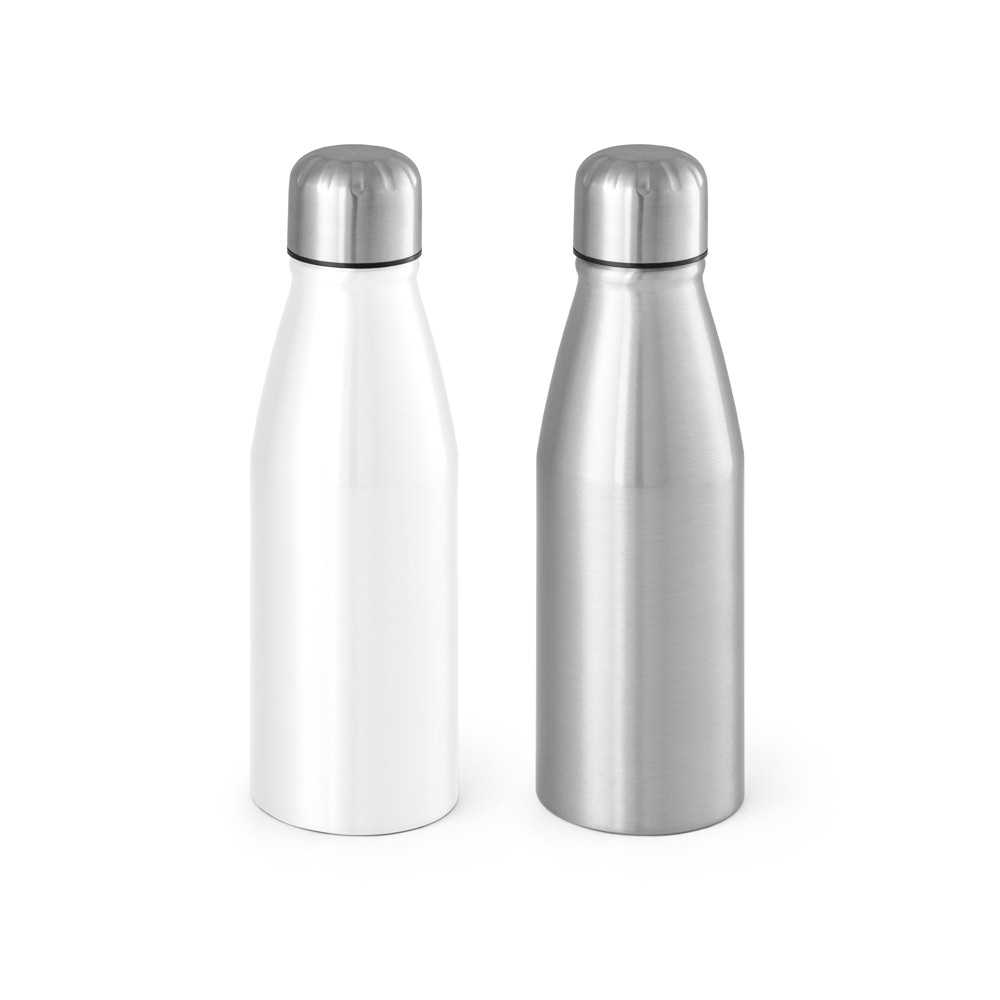 BILLY II. Squeeze para sublimação em alumínio com tampa em aço inox (500 mL)