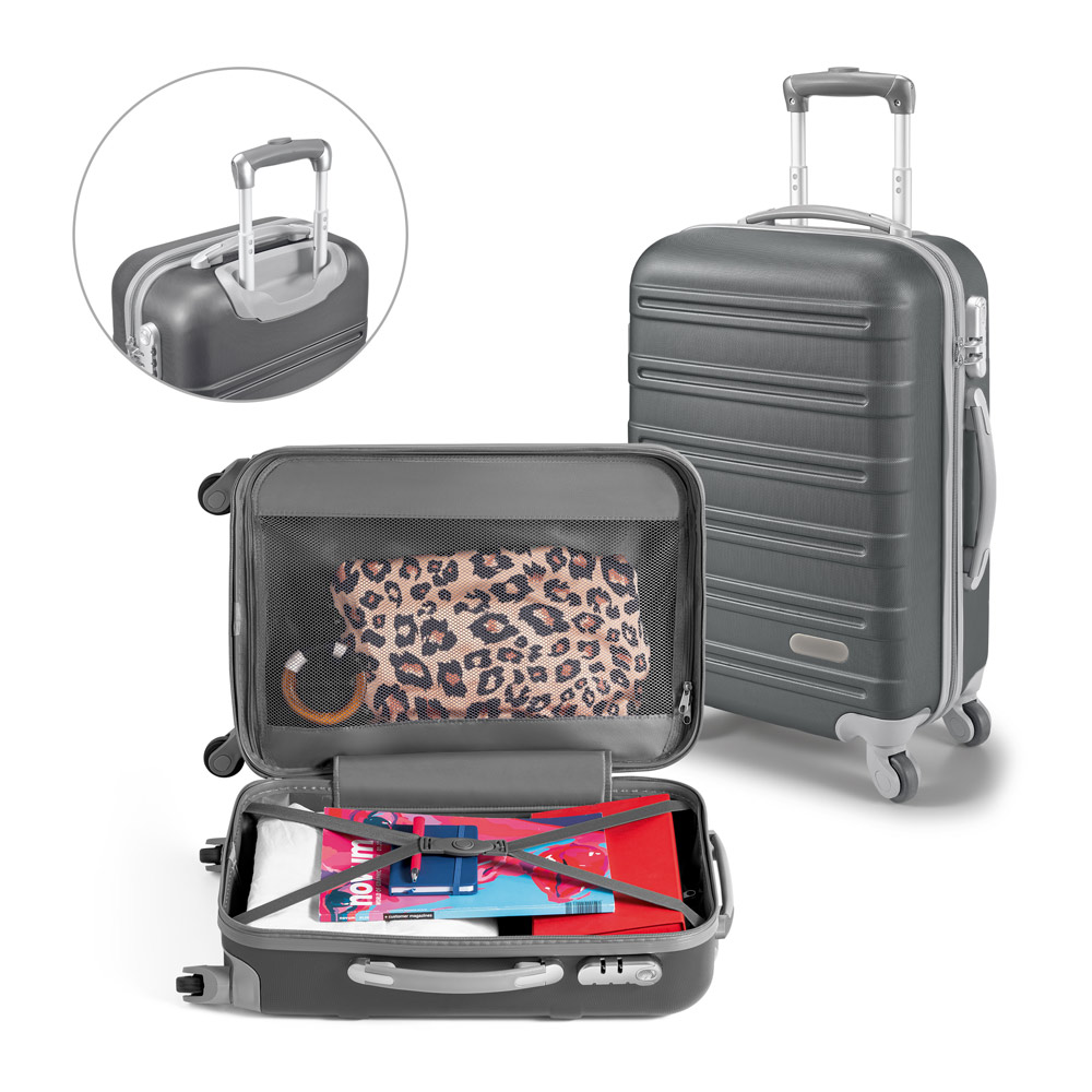 PHUKET. Mala de viagem executivo em ABS com interior forrado (36 L)