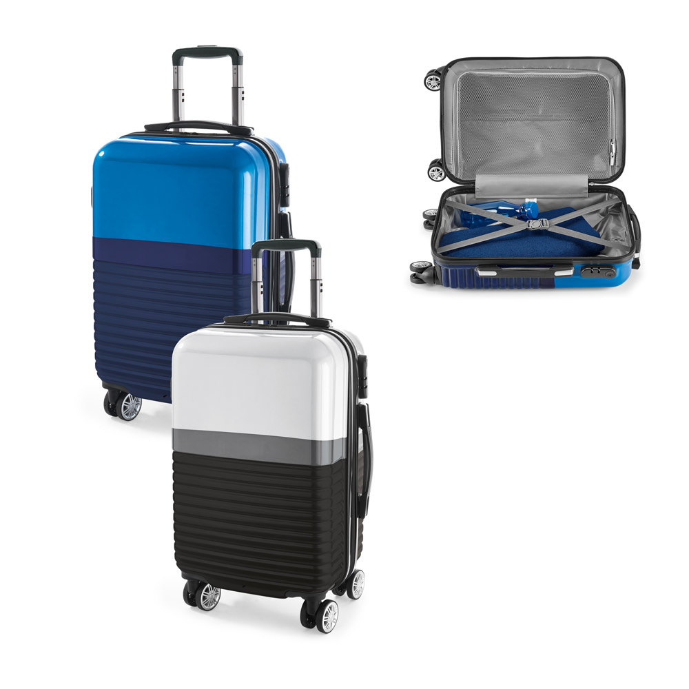 PERTH. Mala de viagem executivo em ABS e PC com interior forrado (33 L)