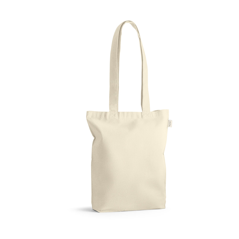 VALÊNCIA. Sacola em 100% algodão reciclado (140 g/m²)