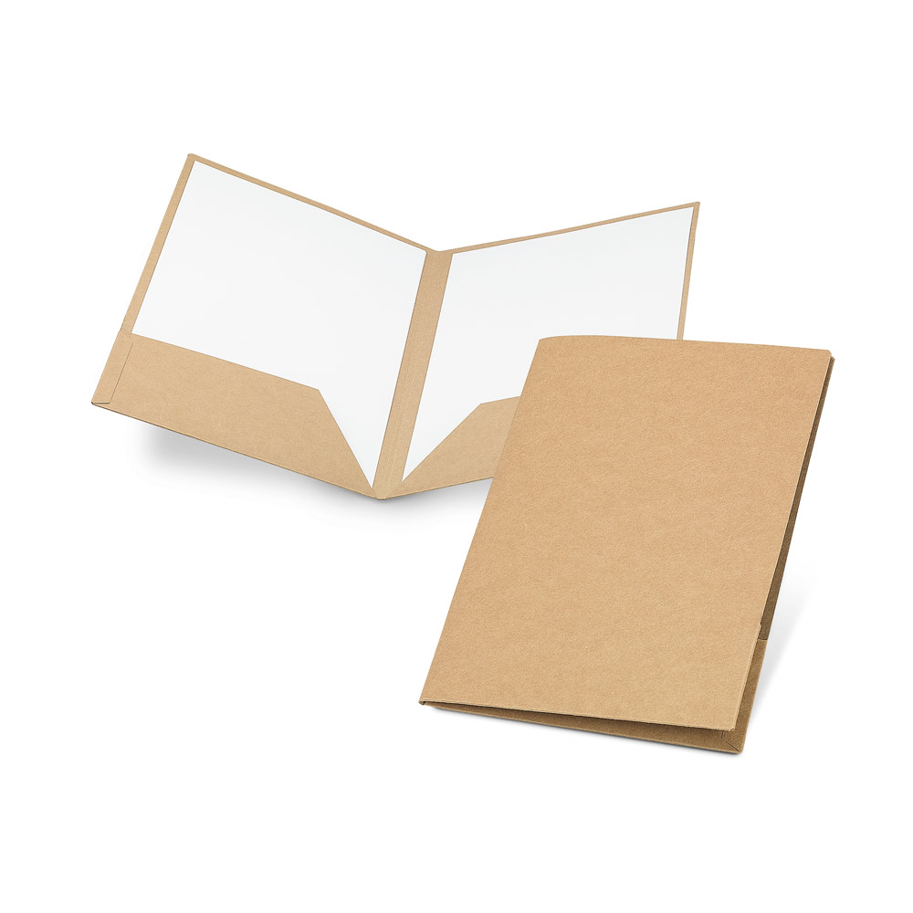 PUZO. Pasta porta-documentos A4 em papel 100% reciclado (400 g/m²)
