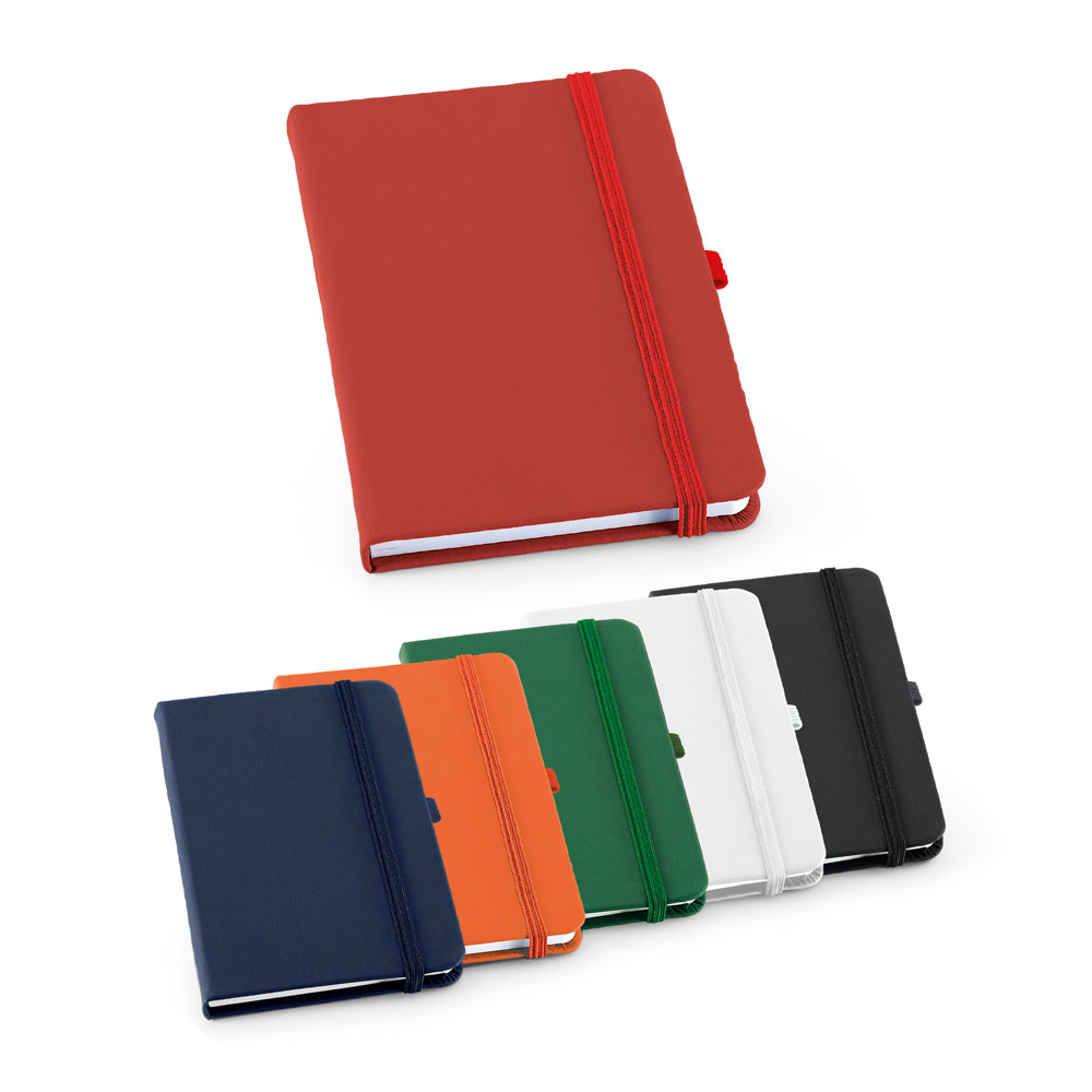 ATWOOD A6. Caderno A6 de capa dura em c.sintético, com páginas lisas