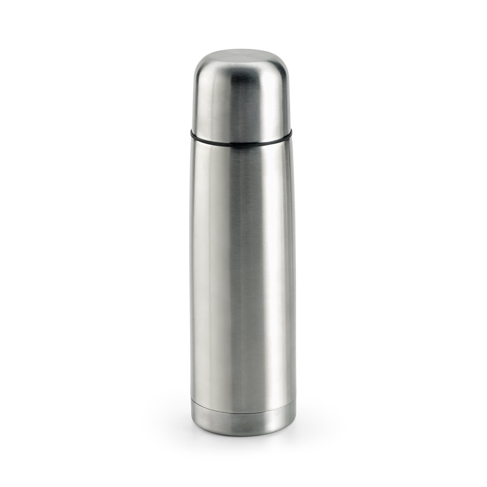 KARPOV. Garrafa térmica em aço inox de parede dupla isolada a vácuo (500 mL)